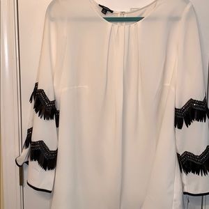 Alfani Plus-sized Embellished Sleeve Blouse, XXL
